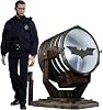 Movie Masterpiece Dark Knight Rising 16 Scale Plastic Painted Movable Figure with John Breakbat Signal Floodlight