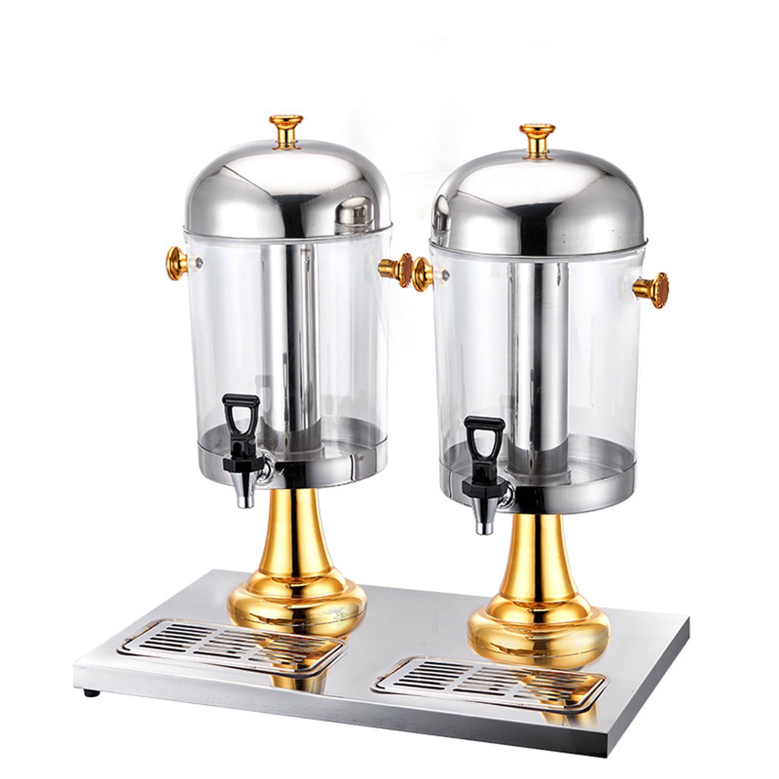 Distributeur de boissons double 16L : finie l'eau tiède grâce au grand récipient à glace
