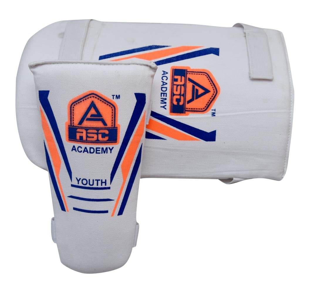ASC Cricket Combo Thigh and Elbow Guard - Academy (Youth) (Age - 11 to 16 yr) (B07Y3F2Y5H) Amazon Price History, Amazon Price Tracker