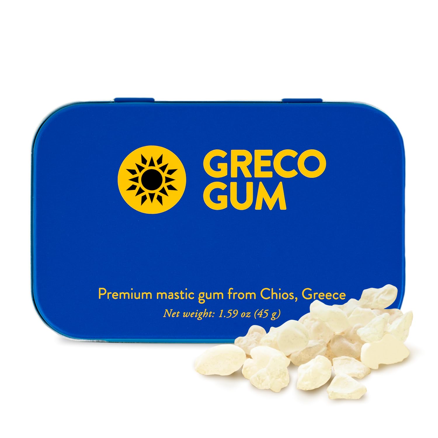 Greco Gum - Premium Mastic Gum Nuggets (1.59 oz)