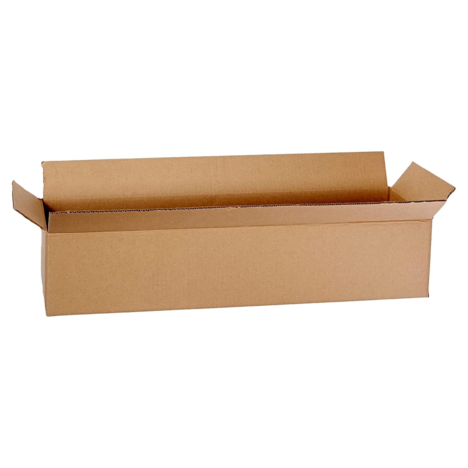Aviditi 3066 Long Corrugated Cardboard Box 30" L x 6" W x 6" H, Kraft, For Shipping, Packing and Moving (Pack of 25)
