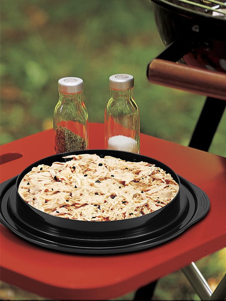 Tritacarne Manuale Per Pollo Con Coperchio Trasparente - Tritatore A Manovella Per Carne, 9.8 Pollici, Lavabile In Lavastoviglie - Foto 12