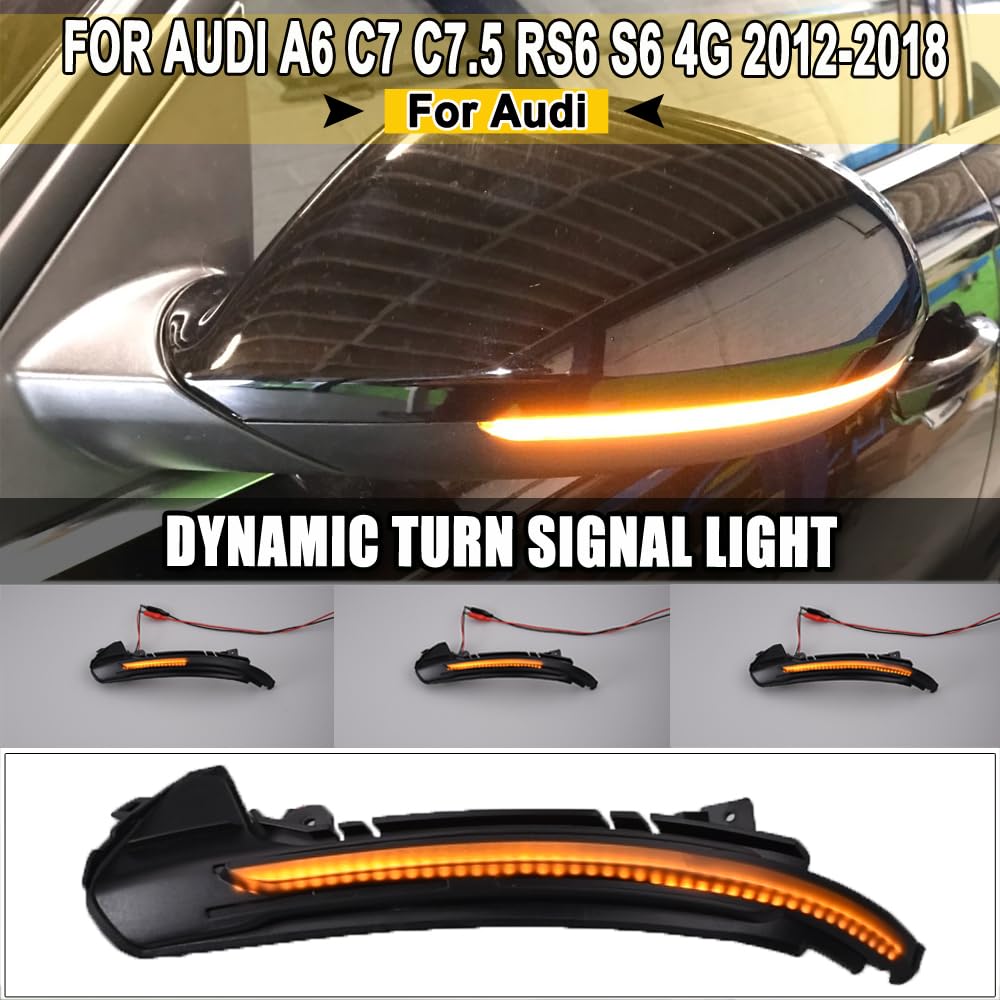 Amazon.com: Malcayang Sequential LED Turn Signal Side Mirror