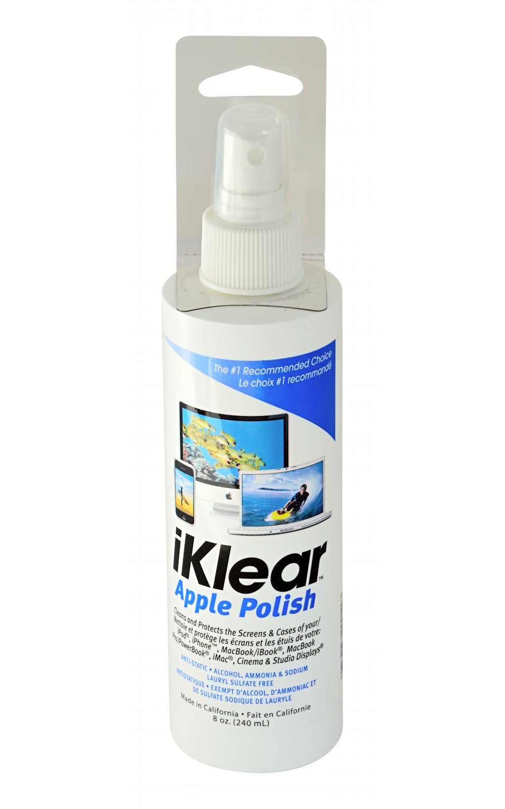 iKlear230 ml Cleaning Spray Bottle