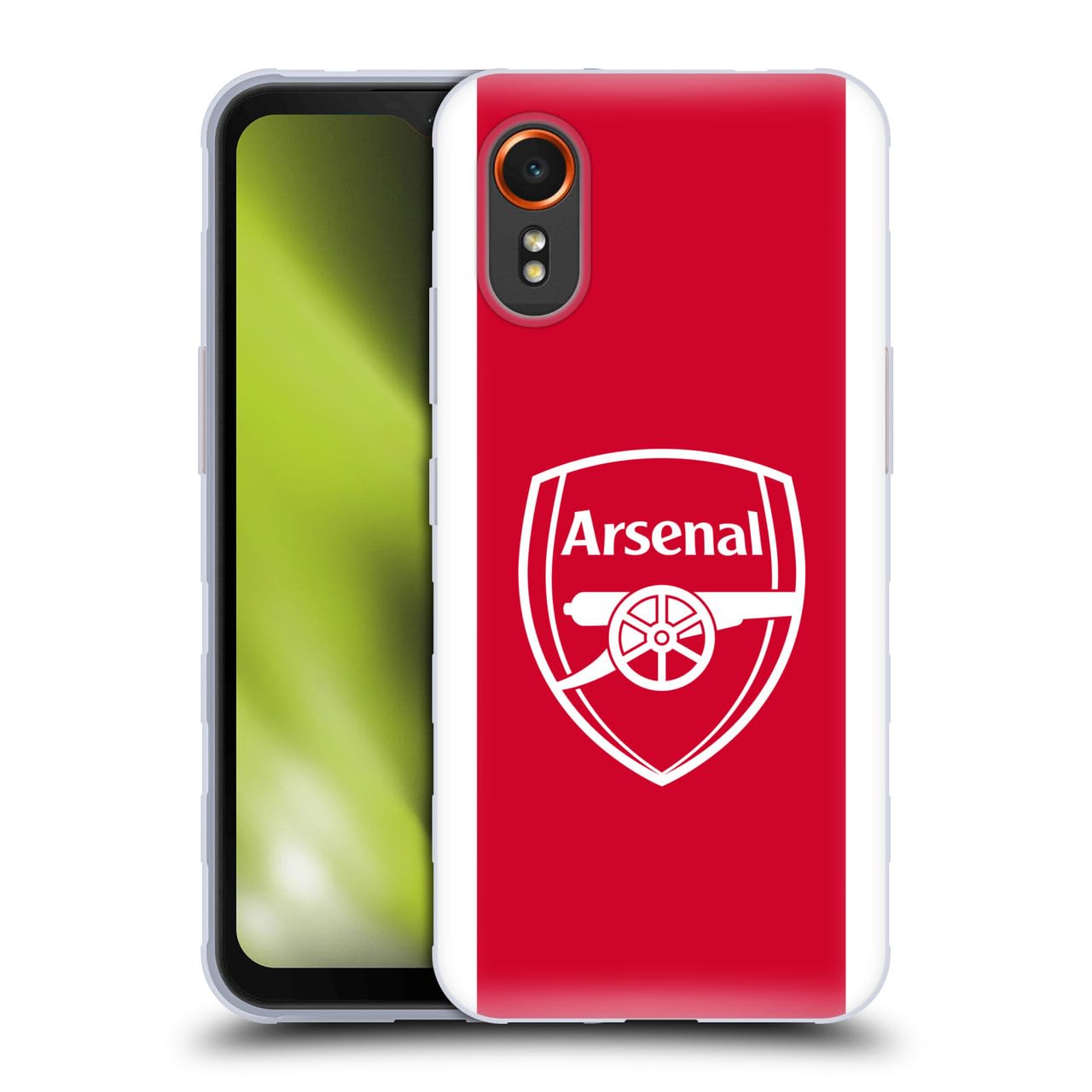 Head Case Designs Officially Licensed Arsenal FC Home 2025/26 Kit Gel Case [Military Grade Protection] Compatible With Samsung Galaxy Xcover7 5G — image 1