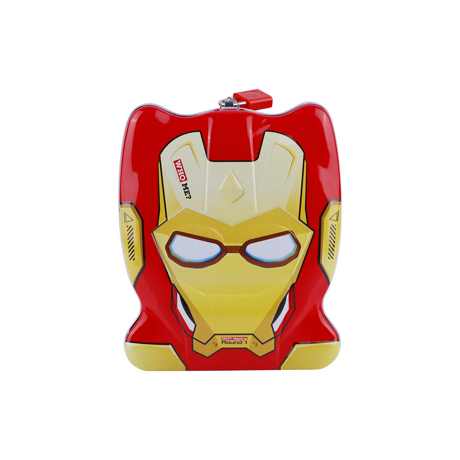 Ski Stylish Print Metal Coin Bank Box ,Piggy Bank ,Money Saving Box for Kids with Lock and 2 Keys Perfect Birthday Return Gift (Red Avengers) (B08SK6HK4P) Amazon Price History, Amazon Price Tracker