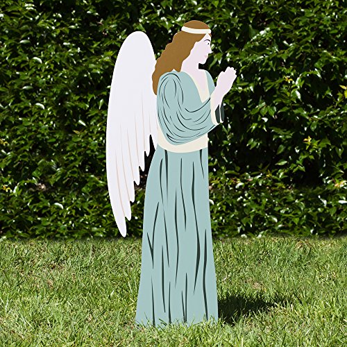 Uncle Nobby's Outdoor Nativity Store Outdoor Nativity Set Add-on - Angel (Standard, Color)