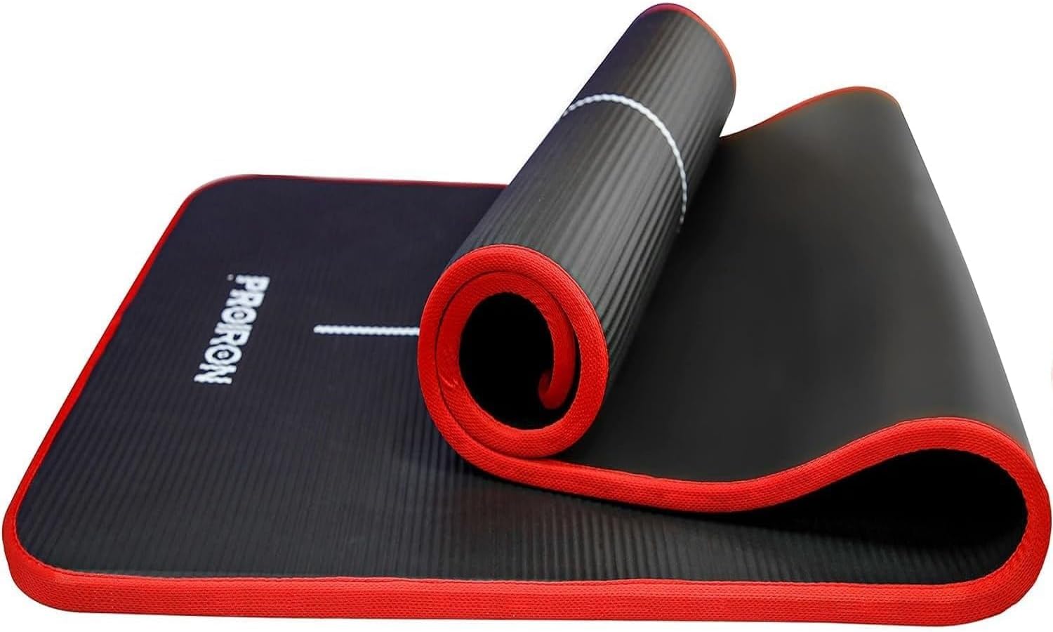 PROIRON Premium Stretch Mat Pilates Mat 10mm 15mm High Density NBR Exercise Fitness & Training with Carrying Strap