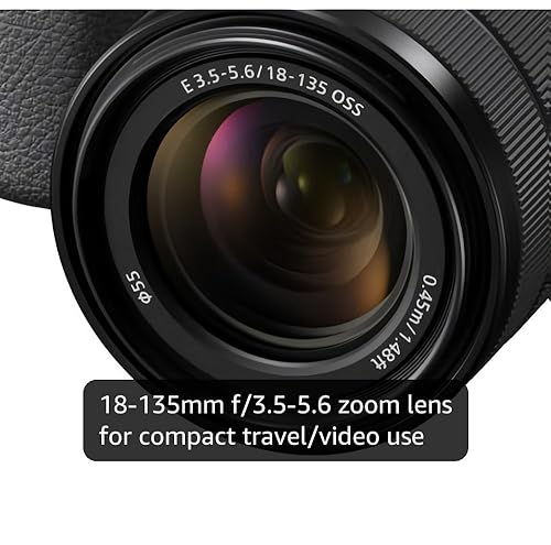 Sony Alpha 6600 APS-C Mirrorless Camera with Sony 18-135mm f/3.5