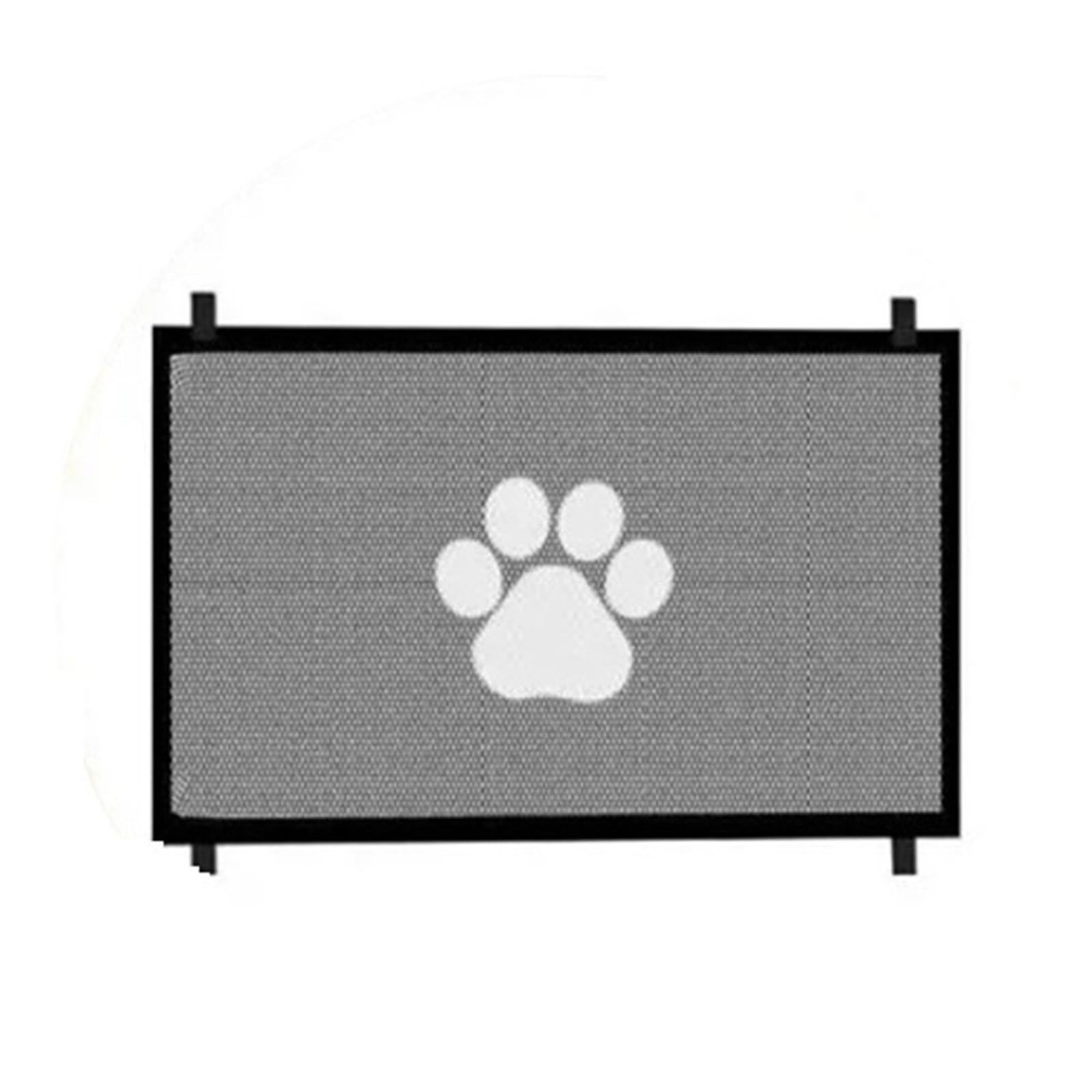 Expandable Safety Wide Pet Gate Folding Fence Net Easy Installtion(Black,180cm)