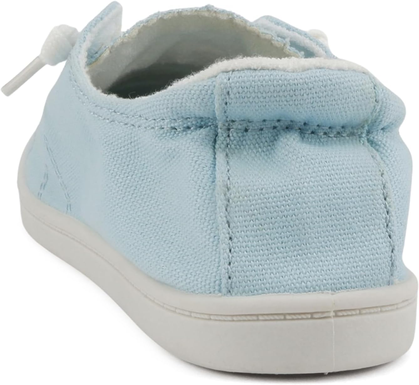 Soda Flat Women Shoes Linen Canvas Slip On Sneakers Lace Up Style Loafers Zig-S - Image 3