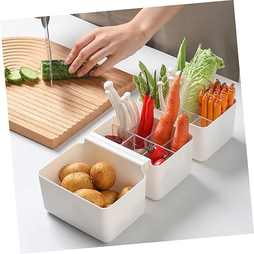 Miniatura 6 de Organizador de caja para nevera, organizador de puerta de refrigerador, estante de almacenamiento de cocina, organizador y almacenamiento de tamaño