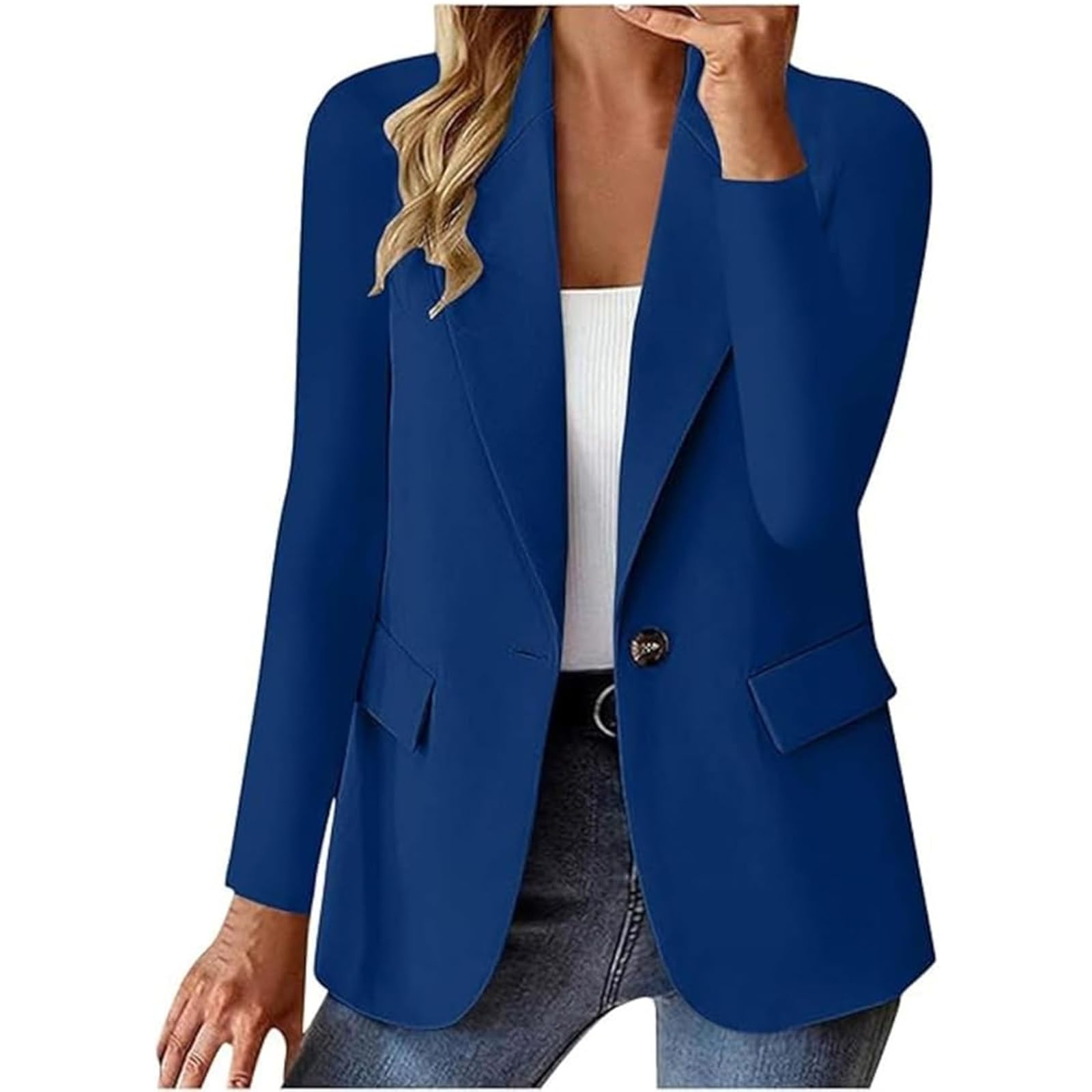 Blazers for Women Business Casual Work Office Suit Jackets Oversized Long Sleeve Open Front Formal Blazer 2026