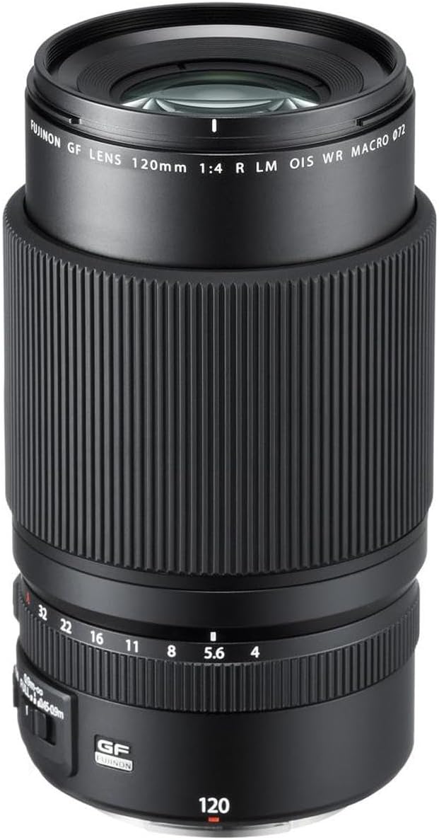 Fujifilm FUJINON GF 120mm F/4 R LM OIS WR Macro Lens for GFX Medium Format System - Bundle with Hoya NXT Plus 72mm HMC UV Filter, CPL, Cleaning Kit, Microfiber Cloth