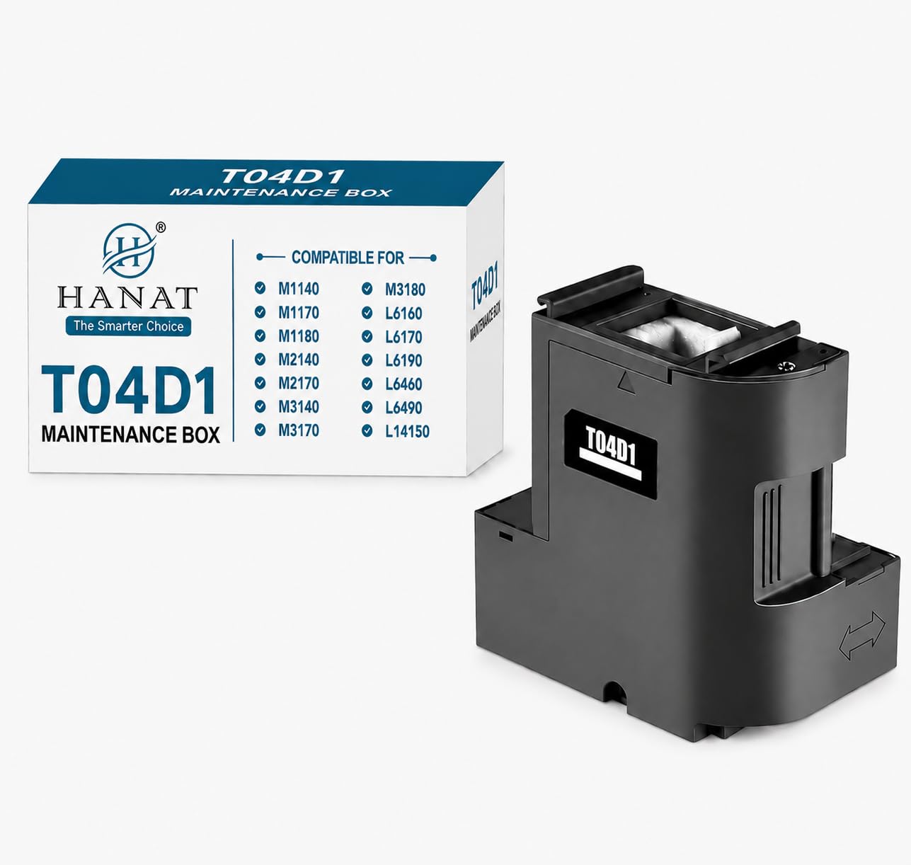 T04D1 Maintenance Box Compatible for Epson M1140 M1170 M1180 M2140 M2170 M3140 M3170 M3180 L6160 L6170 L6190 L6460 L6490 L14150 Printer (Part Number : C13T04D198)-picture-23
