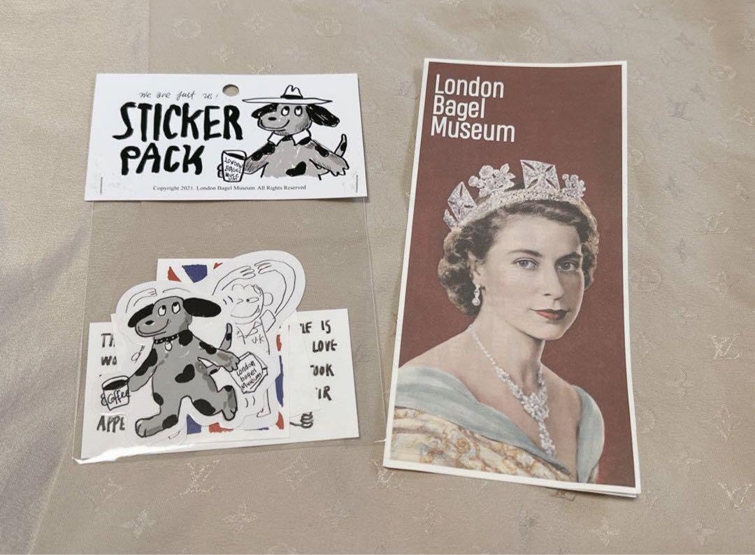 Amazon.co.jp: 韓国限定 ロンドンベーグルミュージアム ステッカー