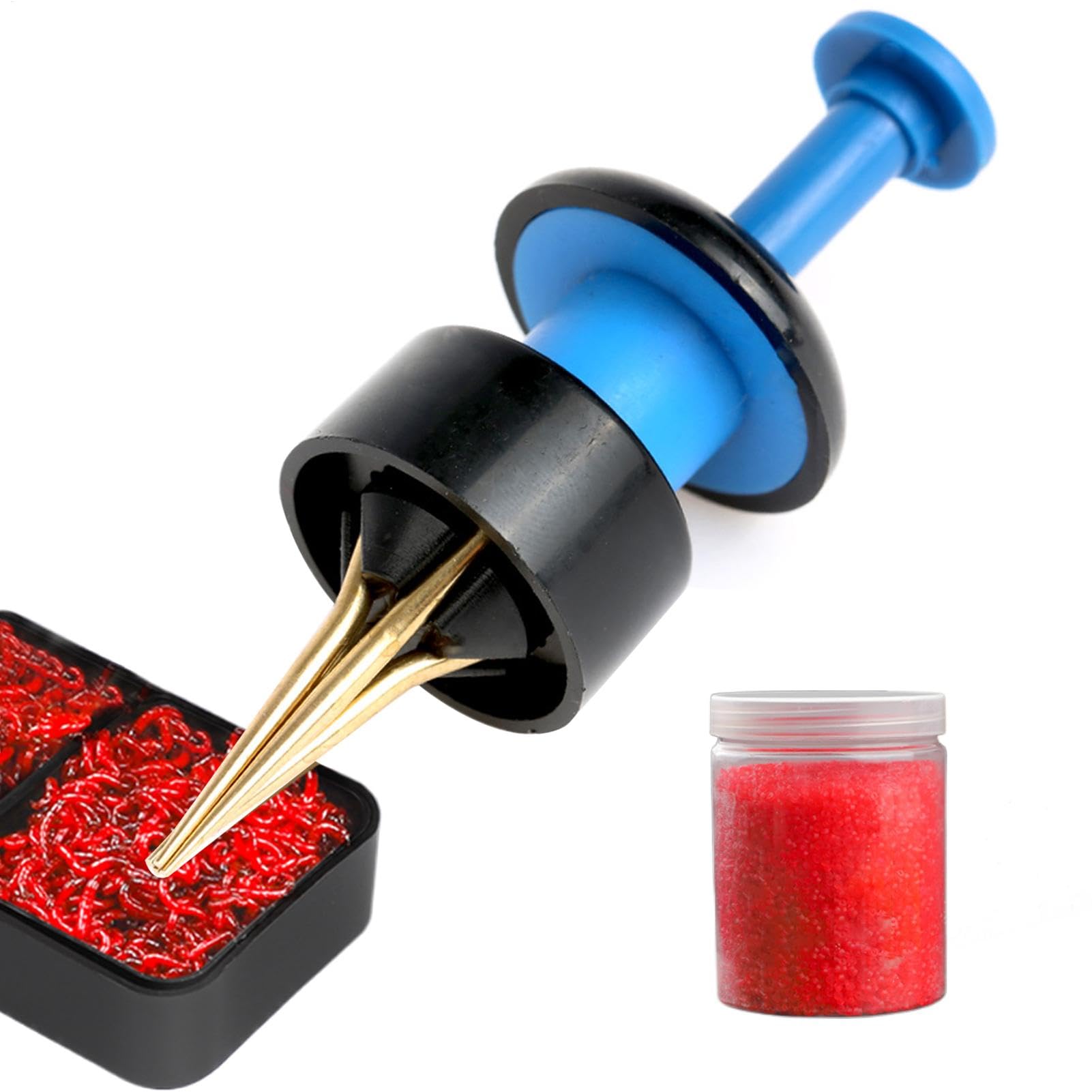 Strumento per anello pellet, anellatore per esche | Strumento di esca antiscivolo Anello per pellet | Kit per la, attrezzatura terminali da, clip per pellet con 1000