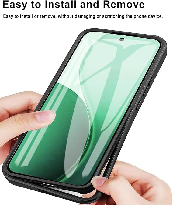 Compatible with Oppo A6 Pro 4G Case,Coverwith Built-in Screen Protector Compatible with Oppo A6 Pro 5G CPH2781 Case Cover Green