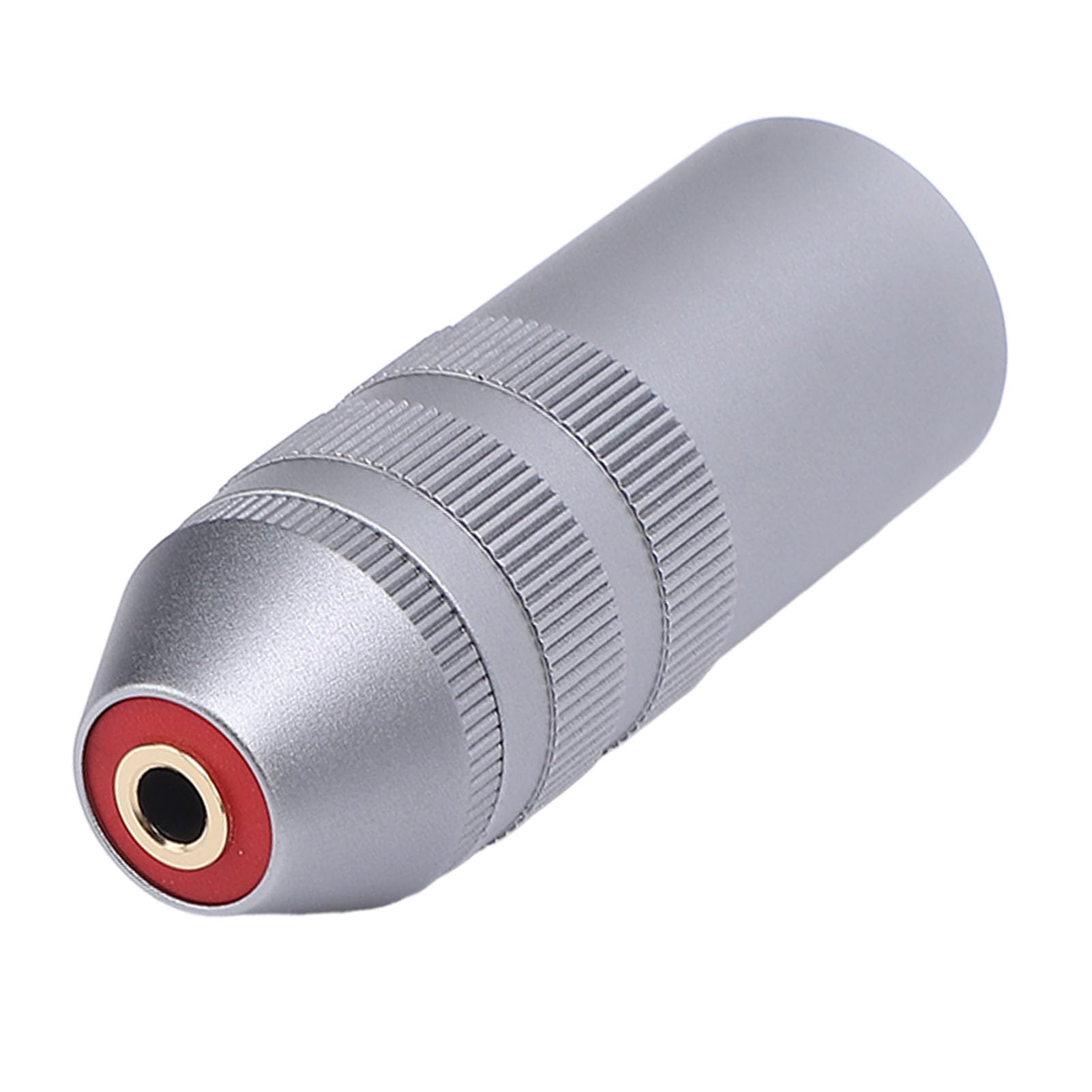 Annadue Mikrofon-Mixer-Adapter, Kompakter 4-poliger XLR-Stecker auf 3,5-mm-Klinkenstecker, Vergoldete Anschlüsse