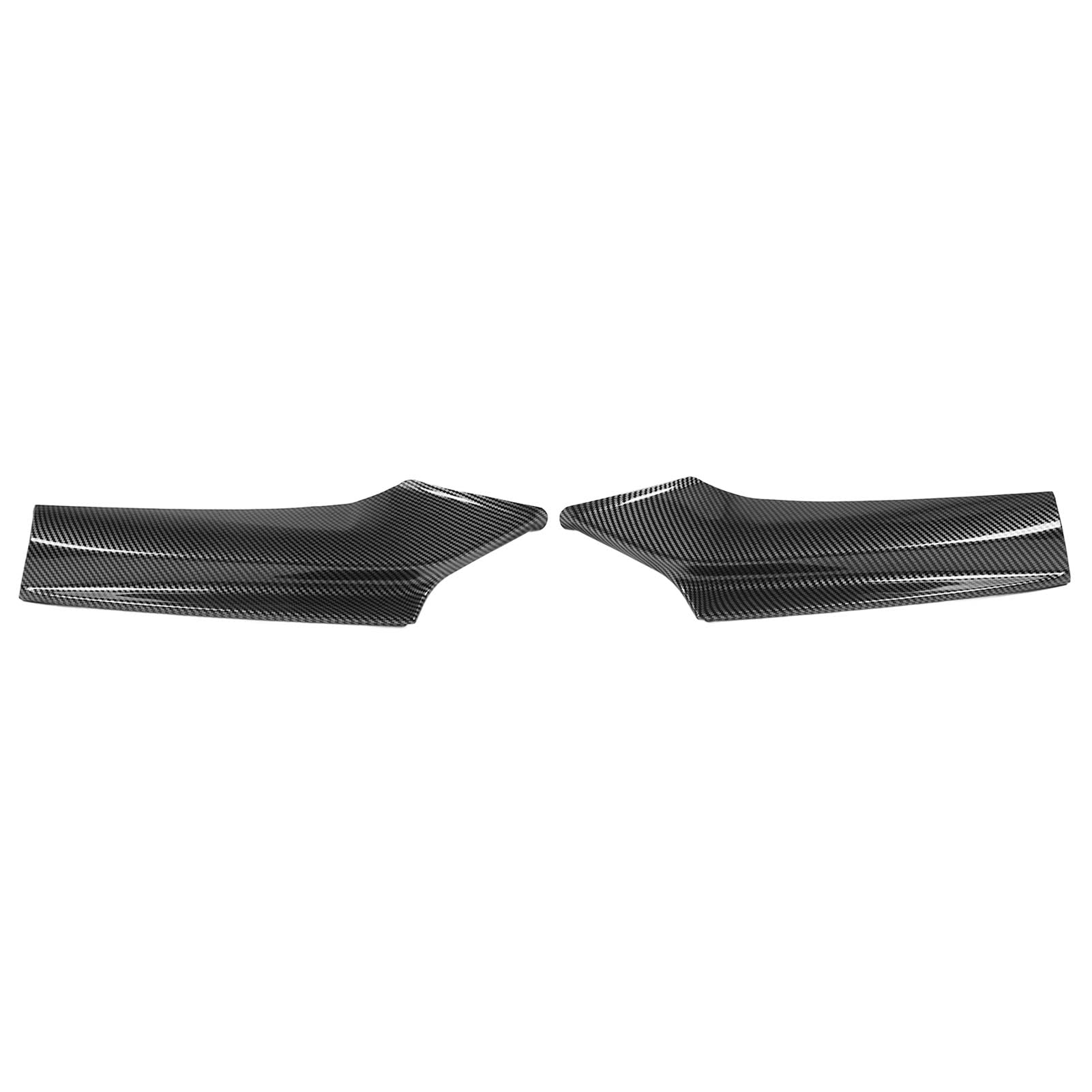 Front Bumper Lip Spoiler, Impact Proof Lower Bumper Corner Diffuser Stable Driving Easy Installation for 5 Series F10 F11 M Sport (Carbon Fiber Style)