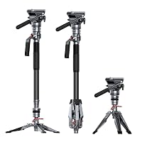 SmallRig Monopiede video in fibra di carbonio da 175 cm / 68,9"