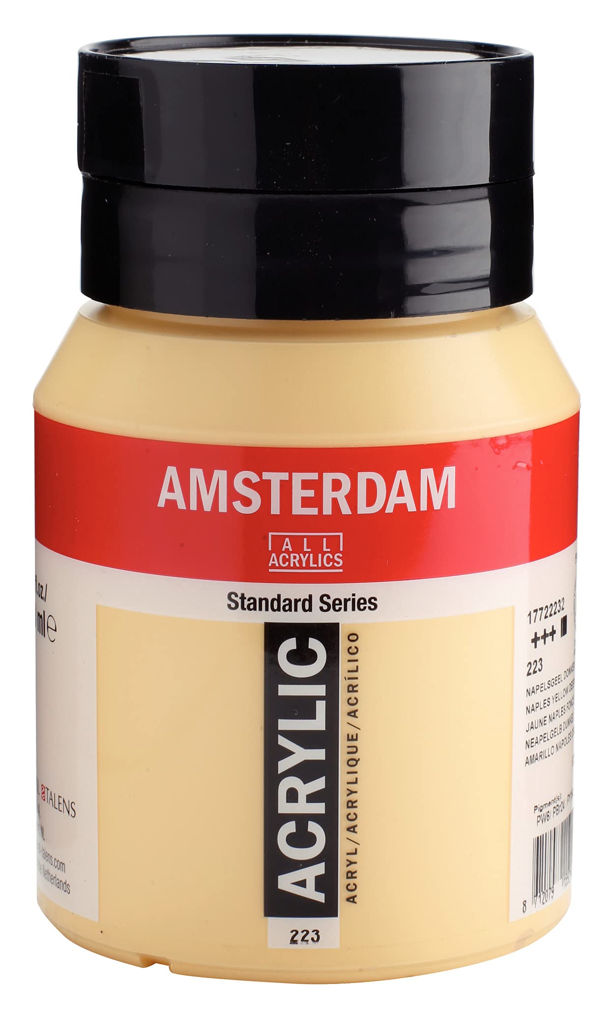 Amsterdam Star Conference Acrylic Color 500 Ml Naples Yellow Deep 474 896 (Importazione Giappone)-image