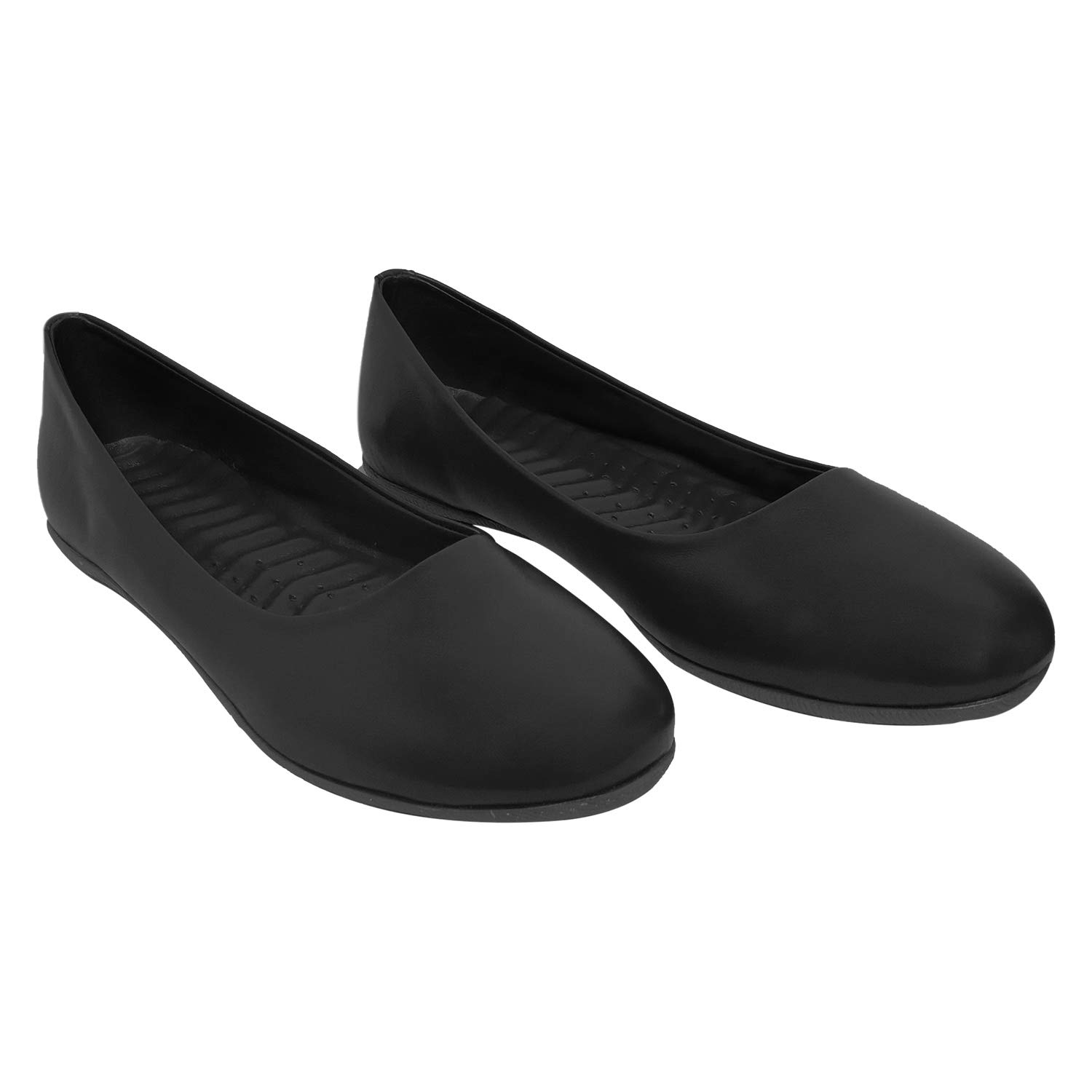 Saanvishubh Synthetic Leather Comfort Belly for Women (EU-41, Black) (B08355G9PK) Amazon Price History, Amazon Price Tracker