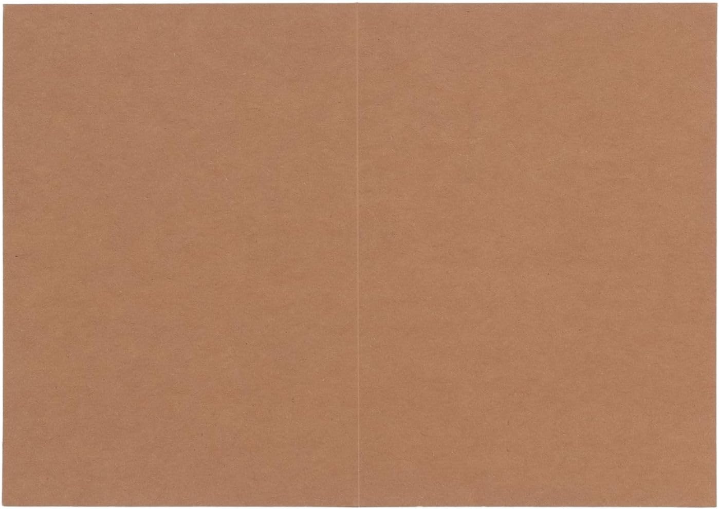 Florence Folded Cards for Card Making Kraft Brown - Sturdy 300 GSM - Blank Cards - 4.13 x 5.83 Inch - Papercrafts - Greeting Cards, Invitations - Scrapbook Accessories - Includes Storage Box