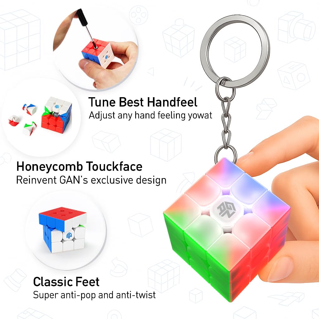 c♡ Amazon.com: CuberShop GAN 330 Mini Keychain Speed Cube (10th