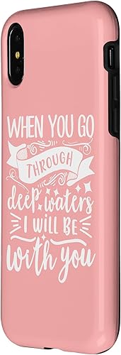 Miniatura 8 de Funda de regalo motivacional para iPhone 13 Pro Max con versículo bíblico Isaías 432