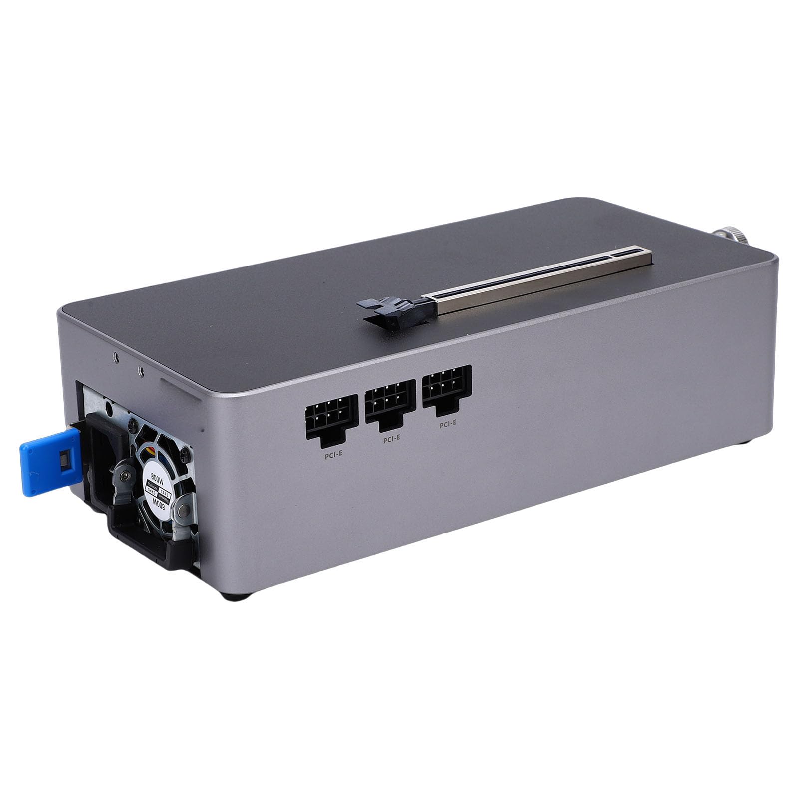 Tosuny Zewnętrzna Stacja Dokująca GPU, Stacja Dokująca Karty Graficznej z Zasilaczem 800 W, łączność Oculink i USB4, Obsługa Procesora Graficznego o Mocy do 600 W do Edycji Wideo W (Wtyczka brytyjska)