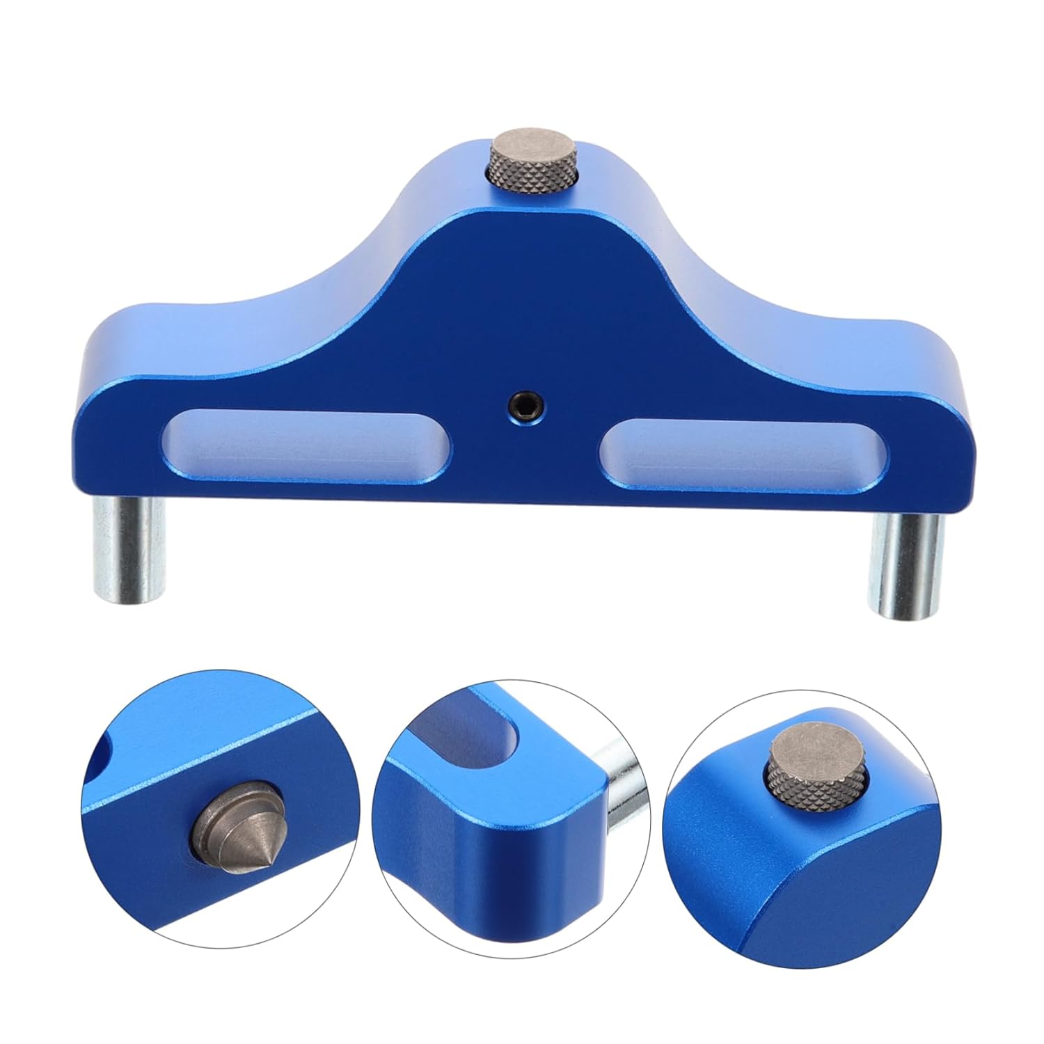 1pc Multi-Function Woodworking Marking Tool Aluminum Alloy Center Gauge for Accurate Lines Suitable for up to Thickness Essential Woodworking Accessory for Precise Measurements
