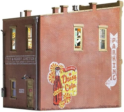 Miniatura 4 de WOODLAND SCENICS O Gauge Toy & Hobby Junction Building WDS5874