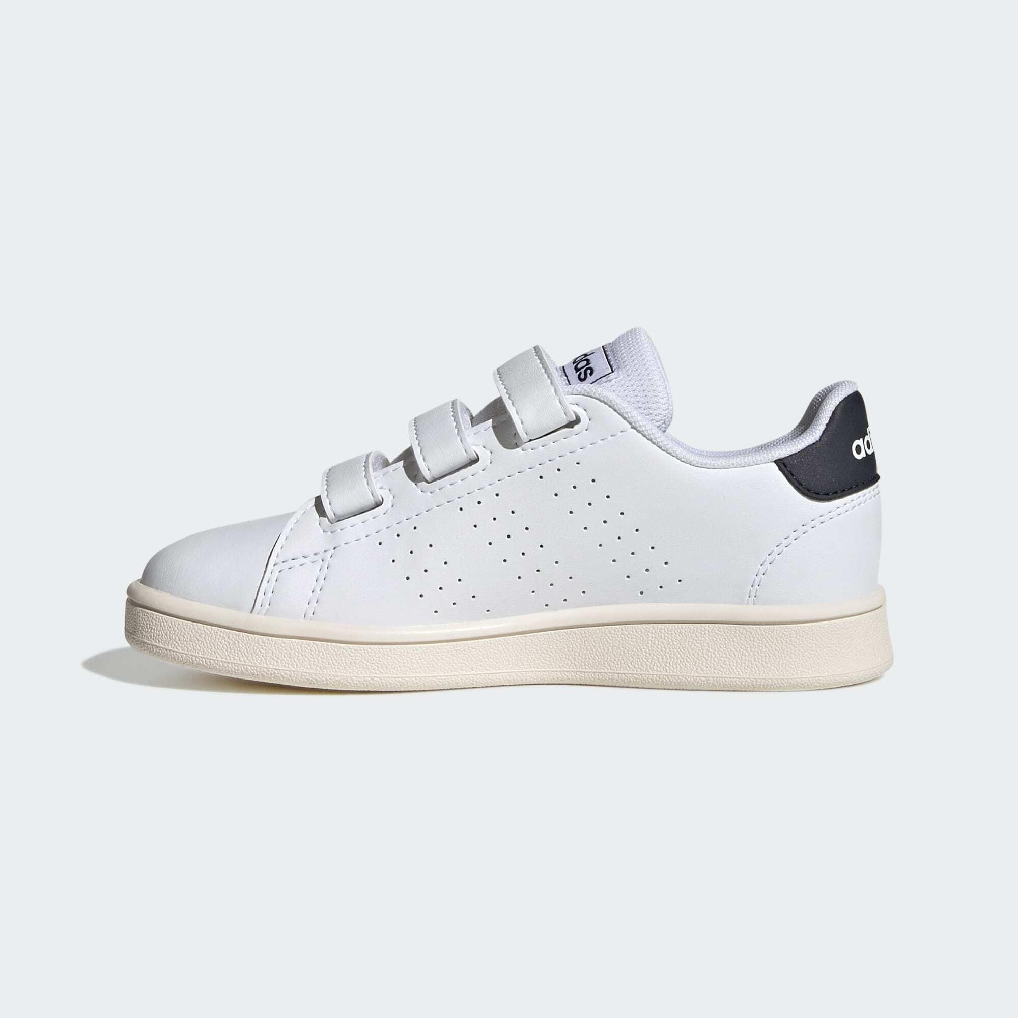 adidas Advantage, Sneakers Unisex - Bambini, Bianco (Ftwr White/Legend Ink/Cloud White), 35 EU