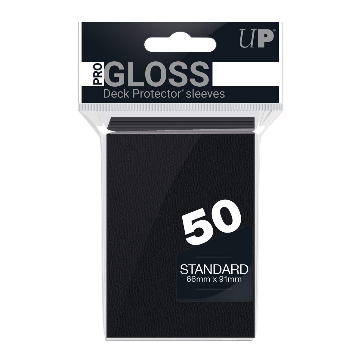 (600x) Ultra PRO Black Deck Protectors Sleeves Standard MTG Colors by Ultra Pro