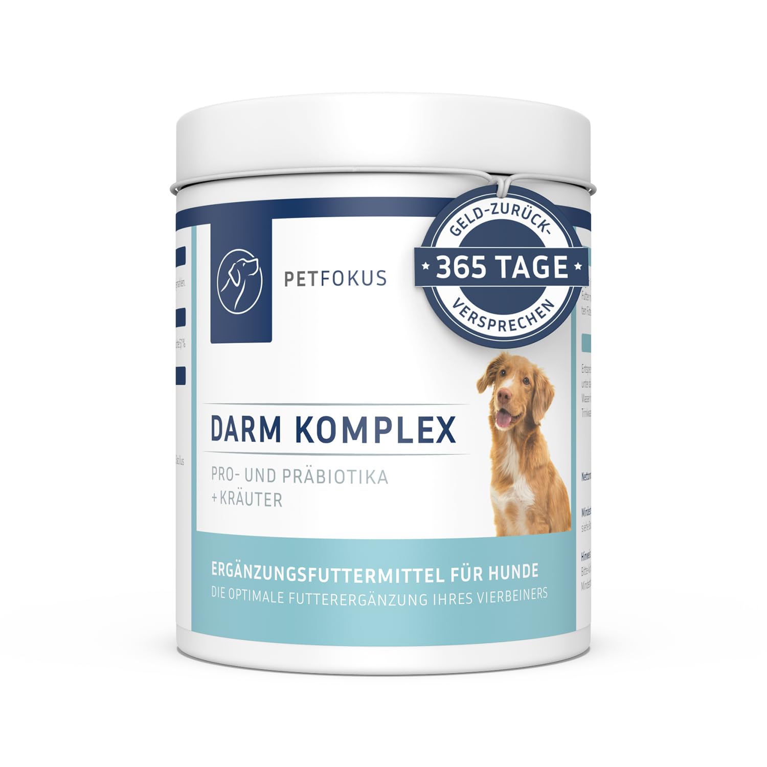 PetFokus Darm Komplex für Hunde - 3er Sparset - Unterstützung der Verdauung, entzündungshemmend, Gelenkgesundheit und Gewichtskontrolle, ergänzend zur Nass-, Trocken- oder Rohfütterung (3)