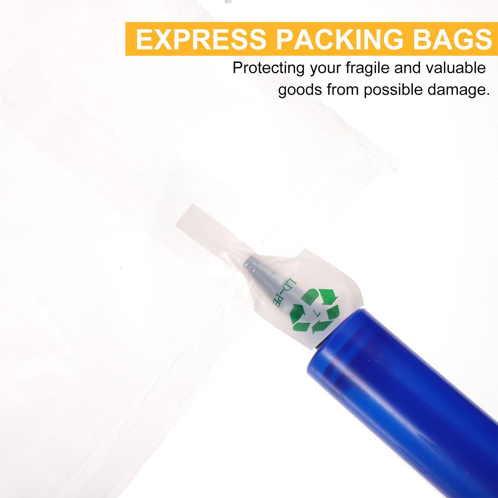 BESTonZON Lot De 100 Paquet Gonflables D’emballage 25x40 Cm En Film Anti-collision, Coussins D’air Légers Et Recyclables Pour Protection Fragile, Calage Sécurisé Pour Expédition Et Emballage