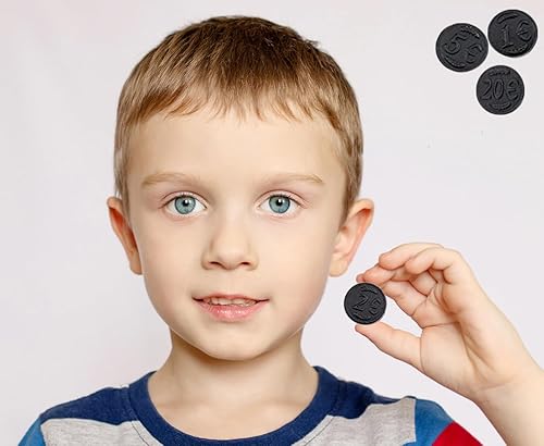 Miniatura 7 de Fruidles Monedas de caramelo de regaliz holandés, monedas negras ligeramente saladas (1 libra)