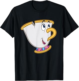 Disney Beauty and the Beast Chip Big Face Costume T-Shirt