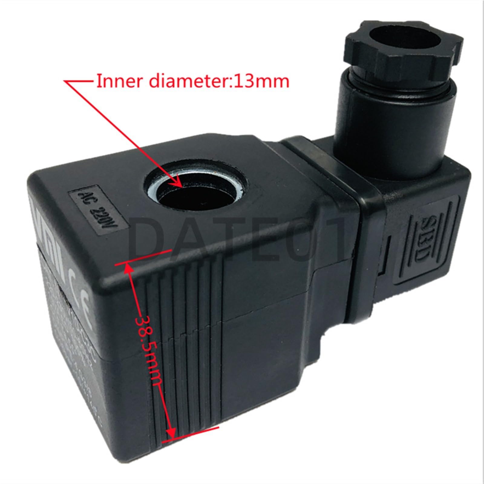 EJ.life Vanne Normalement Fermée Électrovanne électrique 12V