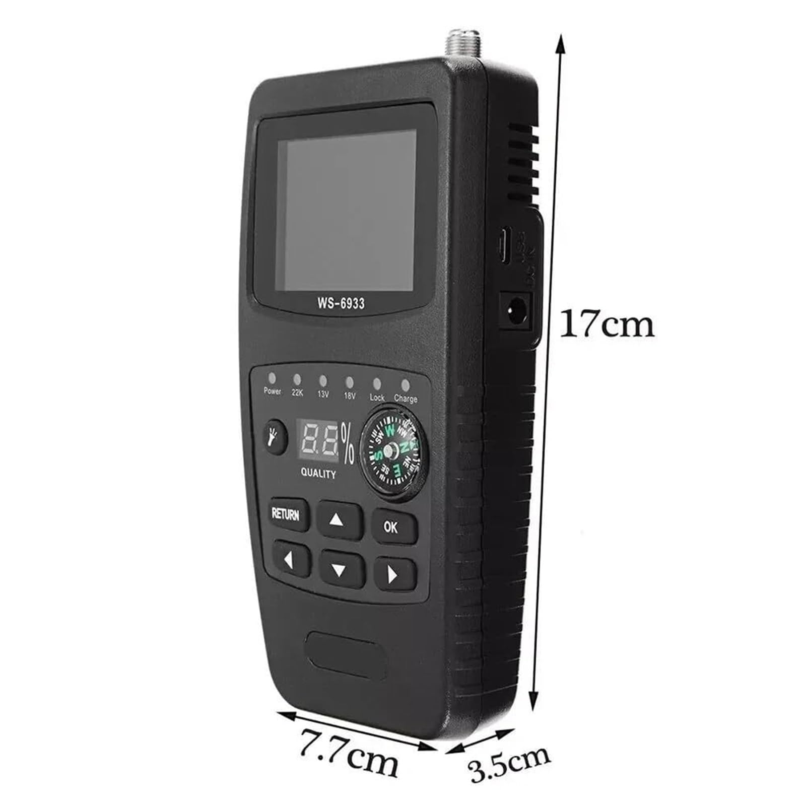 Buscador de señal satelital, Buscador De Satélite Digital WS-6933, Banda FTA CKU, Resistente A La Lluvia