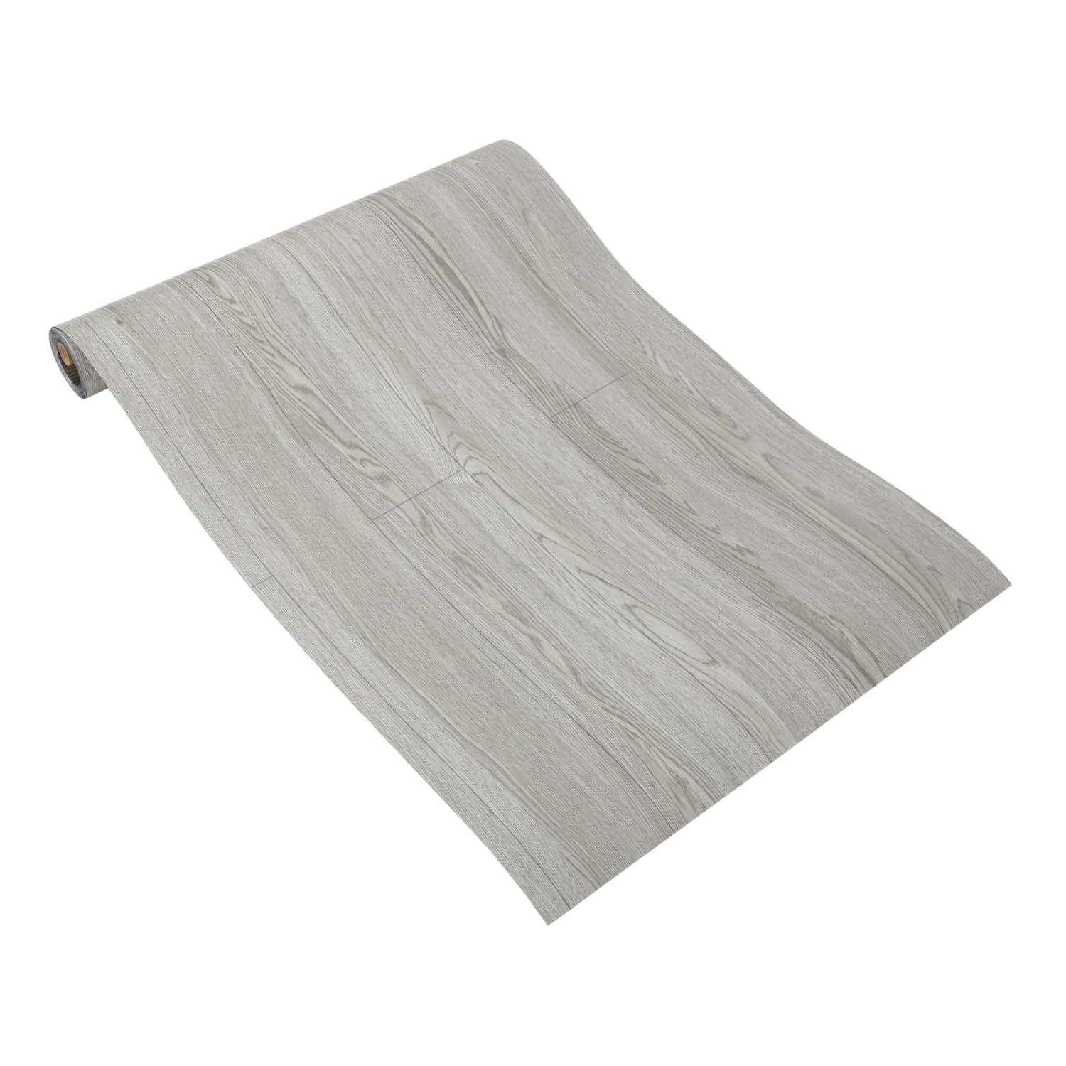 Self-Adhesive PVC Flooring Roll 0.6M x 3M x 1.5MM Wear-Resistant Stick-On Floor Decal for Homes Offices and Supermarkets Easy Peel and Stick Installation