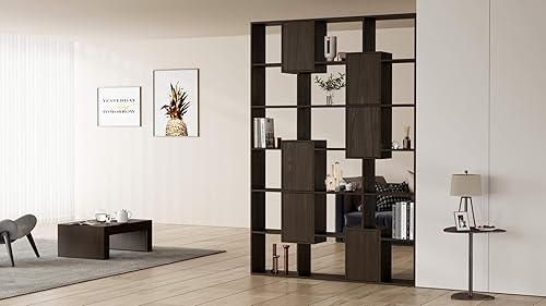 Miniatura 34 de Mobili Fiver, Estantería Iacopo XS (63.31 x 31.5 pulgadas), roble rústico, fabricada en Italia Roble rústico,Ashwood Negro,Ashwood Blanco,Efecto