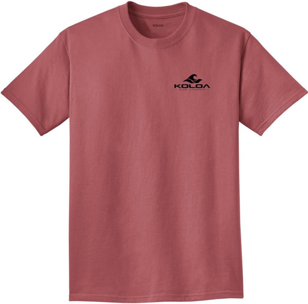 Koloa Co. Classic Wave Logo Pigment-Dyed Incredibly Soft Tee's. Sizes S-4XL