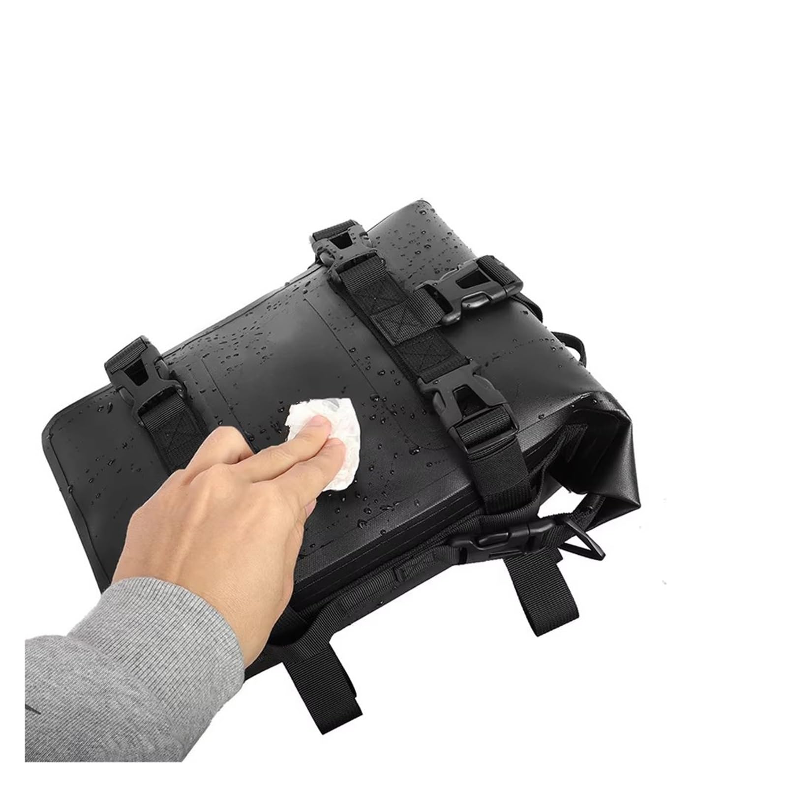 Borsa Sella Moto Borsa Laterale Multifunzionale Impermeabile Per Asta Protezione Per Moto Grande Capacità 4L