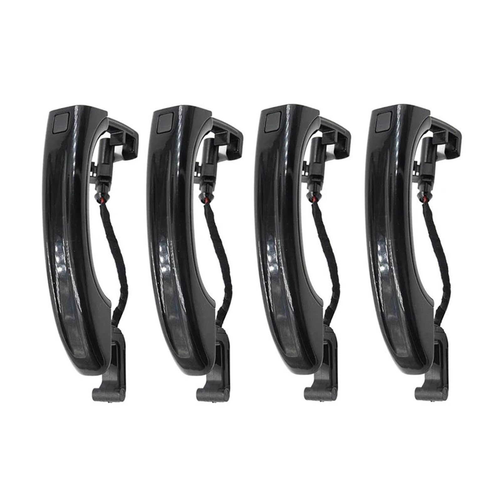 GETPZPZHMQ Car Exterior Door Handles for Q7 2007-2015 4L0837205A 4L0837205B 4L0837207A 4Pcs Car Door Handle(C)