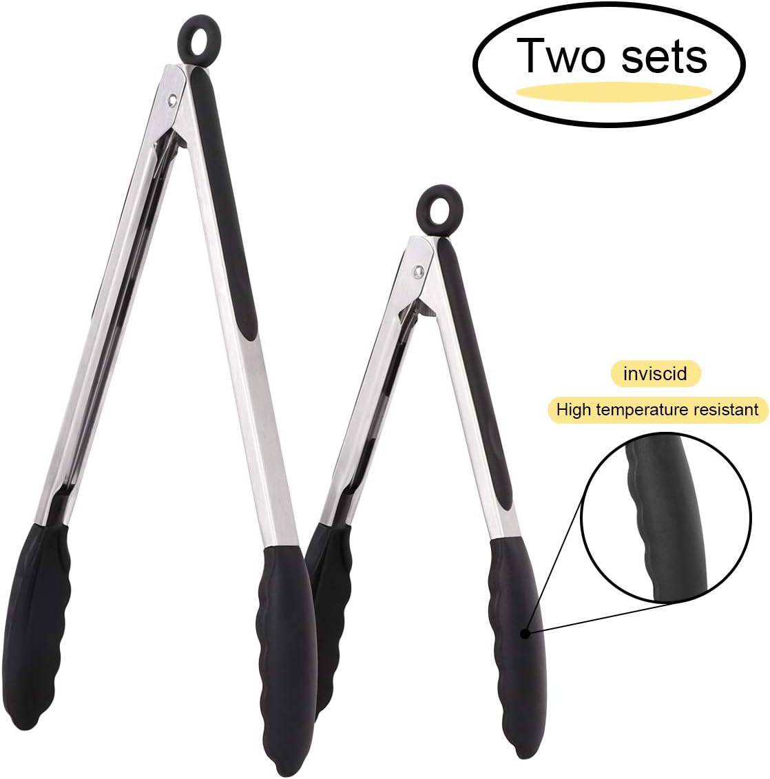 pinze da cucina con punte in silicone