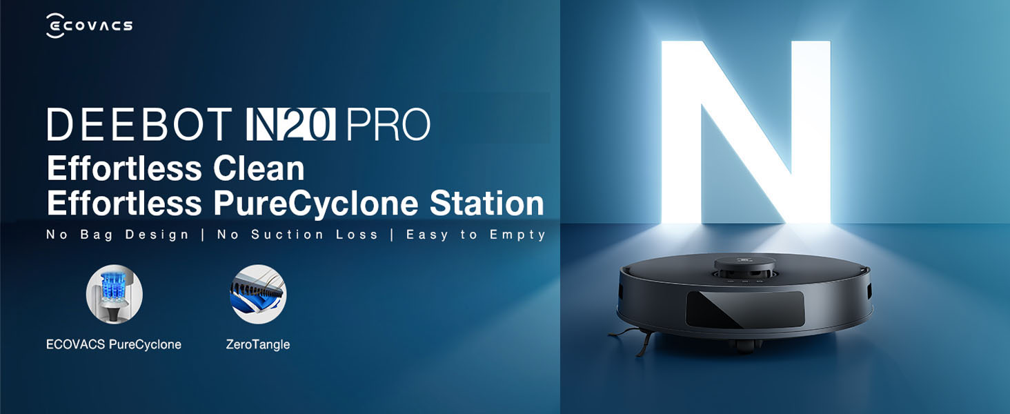 Amazon.com: ECOVACS DEEBOT N20 Robot Vacuum Cleaner and Mop,8000Pa