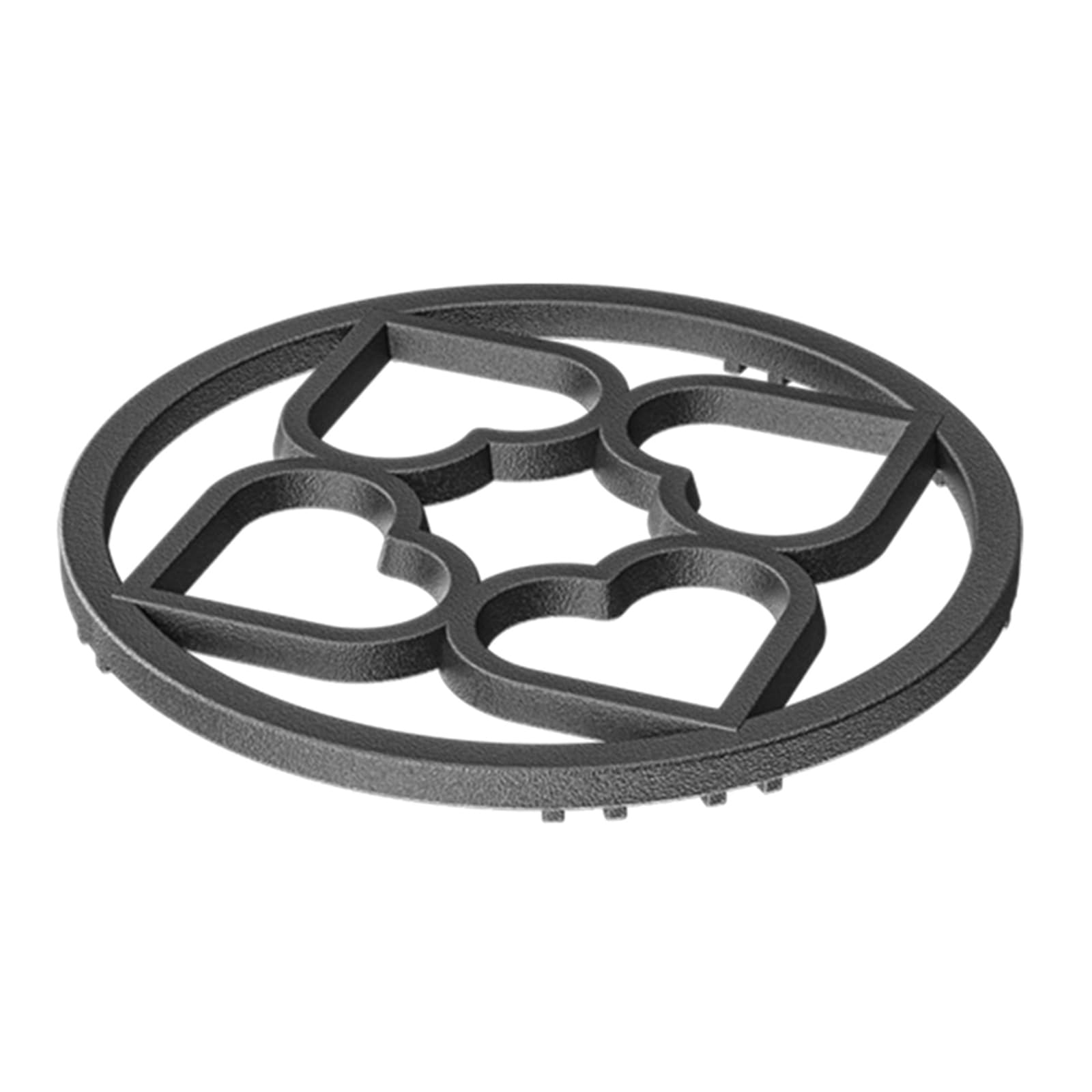 Msioytog Kitchen Wok Rings 19cm Cookware Stabilizer Hob Pans Holder Cast Iron Stove Rack Suitable for Even Heating Stove Rack