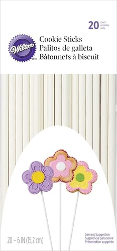 Miniatura 7 de Wilton - Barras de galletas (8.0in), color blanco